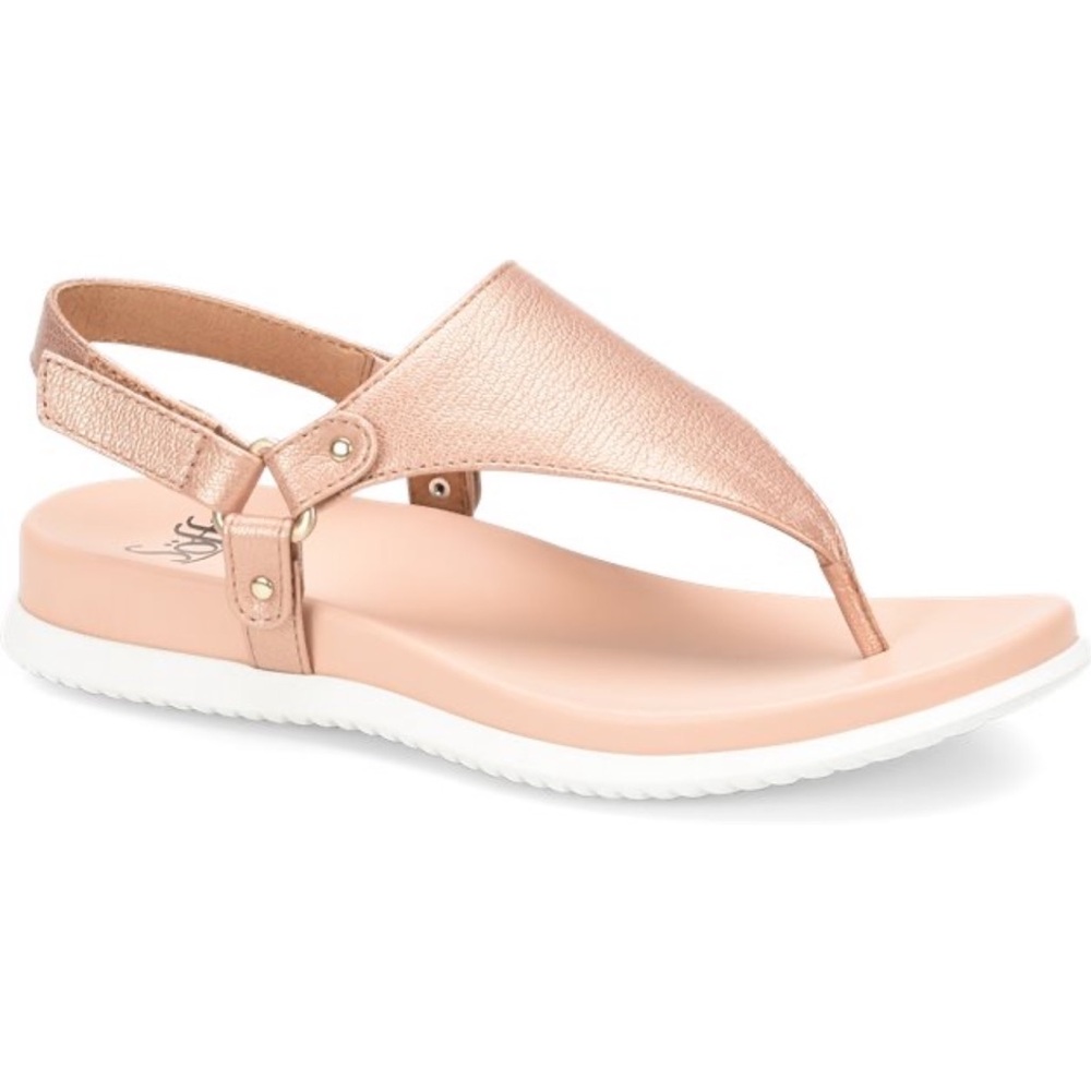 NIB Sofft Felisa Rose Gold Sandals